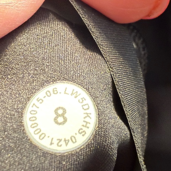 Lululemon Black Base Pace High-Rise Tight 25" - Picture 6 of 11